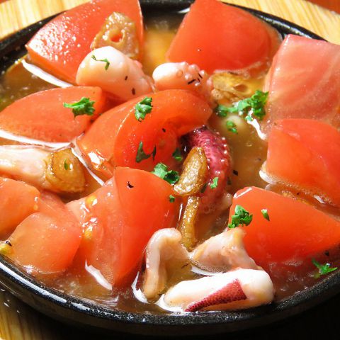 タコ＆トマトの画像